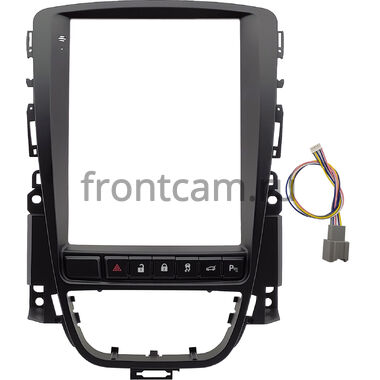 Рамка RM-1312-198 DS (Tesla style) 9.7 дюймов для Buick Excelle 2 / Opel Astra J 2009-2018 (авто с кнопкой SPORT)