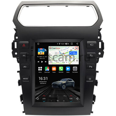 Ford Explorer 5 (2010-2019) Canbox M-Line (Tesla style) 9.7 дюймов 2/32 5620-1312-200 на Android 10 (4G-SIM, DSP, QLed)