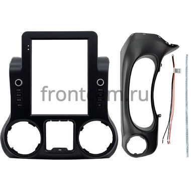 Рамка RM-1312-207 DS (Tesla style) 9.7 дюймов для Jeep Wrangler 3 (JK) 2011-2014