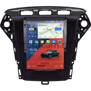 Ford Mondeo 4 (2010-2014) Canbox H-Line (Tesla style) 9.7 дюймов 4/32 5621-1312-218 на Android 10 (4G-SIM, DSP, QLed)