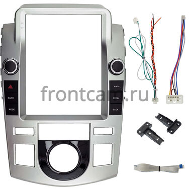 Рамка RM-1312-226 под магнитолу Tesla style 9.7 дюймов для Kia Cerato 2 Седан, Cerato 2 Купе, Forte 2008-2013 (Тип 2, авто с климат-контролем)