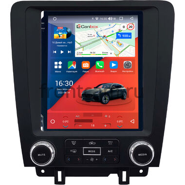 Ford Mustang 5 2009-2014 Canbox H-Line (Tesla style) 9.7 дюймов 6/128 5627-1312-230 на Android 10 (4G-SIM, DSP, QLed)