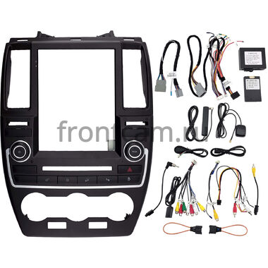 Рамка RM-1312-233 под магнитолу Tesla style 9.7 дюймов для Land Rover Freelander 2 2012-2014 (для авто с Meridian)