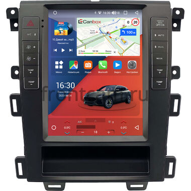 Ford Edge 2013-2015 (Тип 2) Canbox H-Line (Tesla style) 9.7 дюймов 6/128 5627-1312-247 на Android 10 (4G-SIM, DSP, QLed)