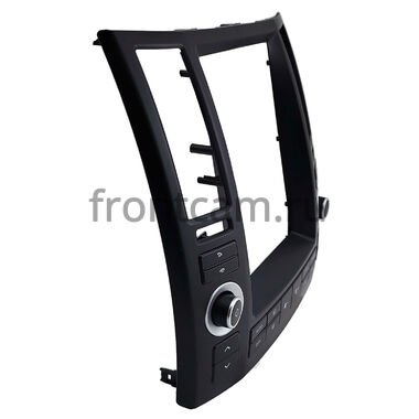 Рамка RM-1312-289 под магнитолу Tesla style 9.7 дюймов для Infiniti FX35 (S50), FX45 (S50) 2006-2009 (черная)