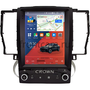Toyota Crown (S180) 1999-2008 (для авто с NAVI и 6CD) Canbox H-Line (Tesla style) 9.7 дюймов 4/32 5621-1312-293 на Android 10 (4G-SIM, DSP, QLed)