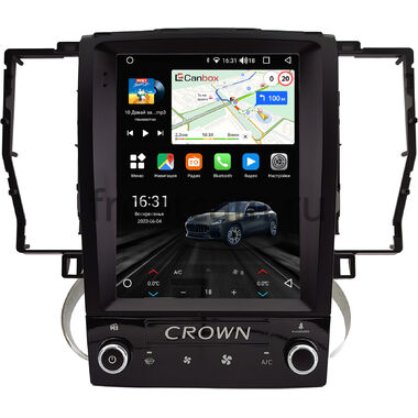 Toyota Crown (S180) 1999-2008 (для авто с NAVI и 1CD) Canbox M-Line (Tesla style) 9.7 дюймов 2/32 5620-1312-294 на Android 10 (4G-SIM, DSP, QLed)