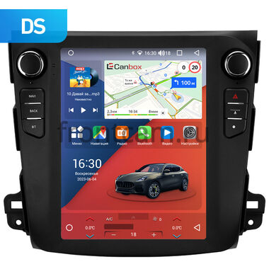 Peugeot 4007 (2007-2012) Canbox H-Line (Tesla style) 9.7 дюймов 4/32 5621-1312-51 на Android 10 (4G-SIM, DSP, QLed)
