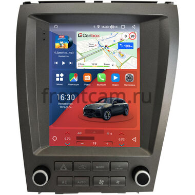 Lexus ES 5 (2006-2012) (для авто без монитора) Canbox H-Line (Tesla style) 9.7 дюймов 4/64 5623-1312-76 на Android 10 (4G-SIM, DSP, QLed)