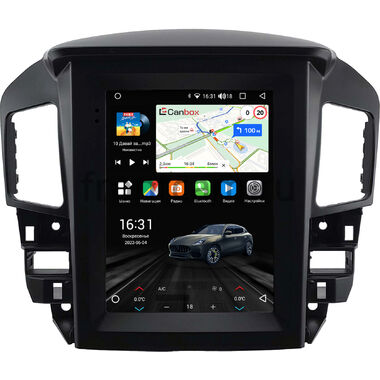 Toyota Harrier (XU10) 1997-2003 Canbox M-Line (Tesla style) 9.7 дюймов 2/32 5620-1312-80 на Android 10 (4G-SIM, DSP, QLed)