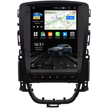 Opel Astra J 2009-2018, Astra GTC J 2011-2015 Canbox M-Line (Tesla style) 9.7 дюймов 2/32 5620-1312-9 на Android 10 (4G-SIM, DSP, QLed)