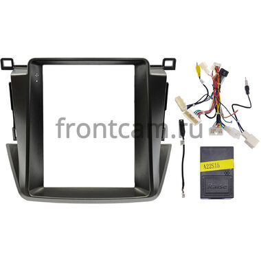 Рамка RM-A22S15 под магнитолу Tesla style 9.7 дюймов для Toyota RAV4 4 (XA40) 2012-2019 (с климат-контролем)