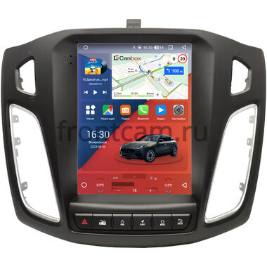 Ford Focus 3 (2011-2019) Canbox H-Line (Tesla style) 9.7 дюймов 6/128 5627-A60S03Z на Android 10 (4G-SIM, DSP, QLed)