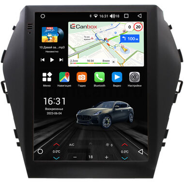 Hyundai Santa Fe 3 2012-2018 Canbox M-Line (Tesla style) 9.7 дюймов 2/32 5620-HY240A на Android 10 (4G-SIM, DSP, QLed)