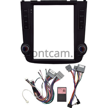Рамка RM-1312-286 под магнитолу Tesla style 9.7 дюймов для Honda CR-V 3 2006-2012
