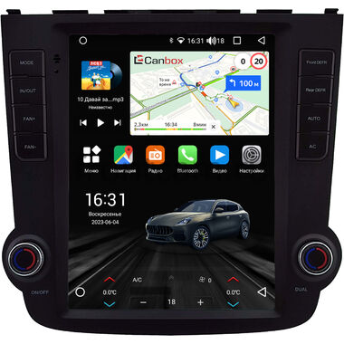 Honda CR-V 3 2006-2012 Canbox M-Line (Tesla style) 9.7 дюймов 2/32 5620-1312-286 на Android 10 (4G-SIM, DSP, QLed)