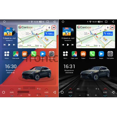 2 DIN Canbox M-Line 5620 (Tesla style) 9.7 дюймов 2/32 на Android 10 (4G-SIM, DSP, QLed)