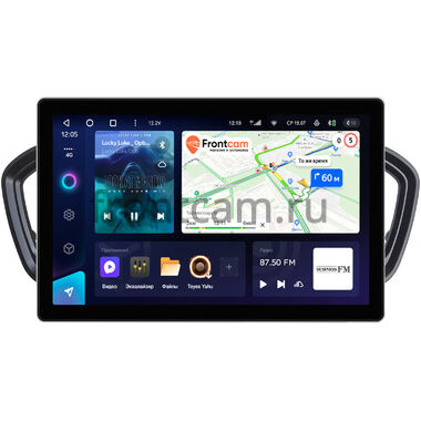 Lada Vesta (NG), Aura 2024-2025 (черная, матовая) Teyes CC3 2K 360 6/128-9-9820 13 дюймов на Android 10 (4G-SIM, DSP, QLed)