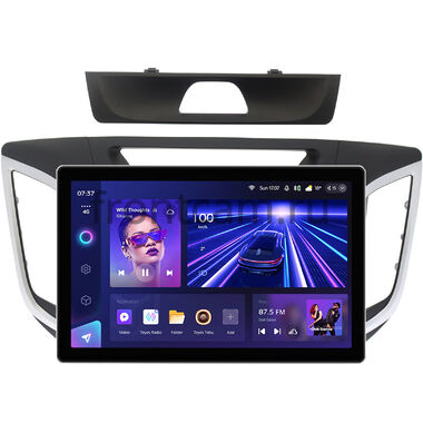 Hyundai Creta 2016-2021 Teyes CC3 2K 6/128-1028 11.5 дюймов на Android 10 (4G-SIM, DSP, QLed)