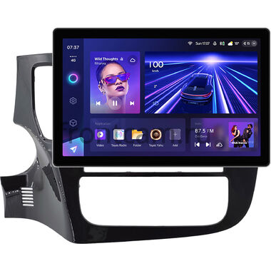Mitsubishi Outlander 3 2012-2024 (глянцевая) Teyes CC3 2K 6/128-9-0145 11.5 дюймов на Android 10 (4G-SIM, DSP, QLed)
