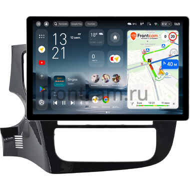 Mitsubishi Outlander 3 2012-2024 (глянцевая) Teyes CC4 Pro 2K 12/256-9-0145 13 дюймов на Android 13 (4G-SIM, DSP, QLed)