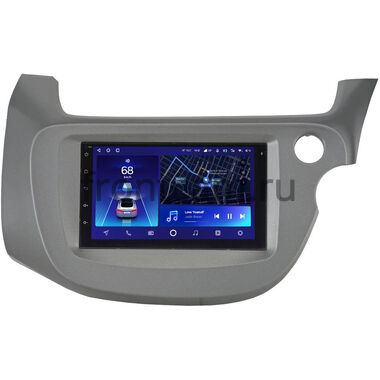 Honda Fit II 2007-2014 (правый руль) серебро Teyes CC2 PLUS 3/32 7 дюймов RP-11-671-274 на Android 10 (4G-SIM, DSP)