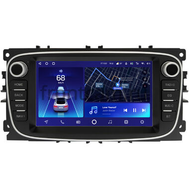 Ford Focus 2, C-MAX, Mondeo 4, S-MAX, Galaxy 2, Tourneo Connect (2006-2015) (черный) Teyes CC2 PLUS 4/64 7 дюймов RP-2052-487 на Android 10 (4G-SIM, DSP)