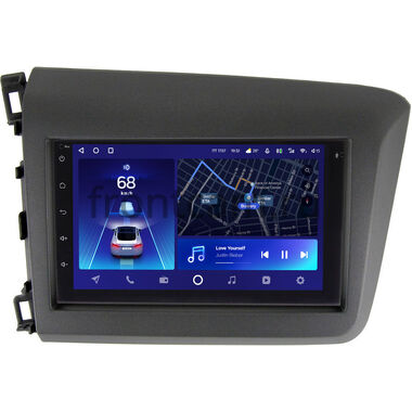 Honda Civic 9 4D (2011-2015) (левый руль, седан) Teyes CC2 PLUS 4/64 7 дюймов RP-HDCV6-250 на Android 10 (4G-SIM, DSP)