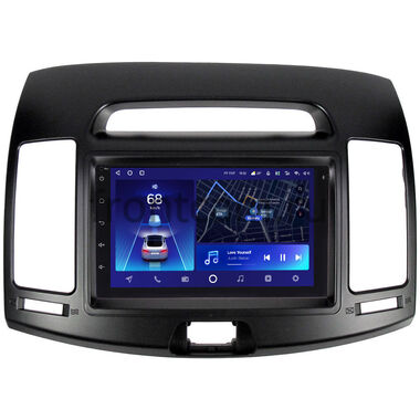 Hyundai Elantra 4 (HD) 2006-2011 (черная) Teyes CC2 PLUS 4/64 7 дюймов RP-HDHD-30 на Android 10 (4G-SIM, DSP)