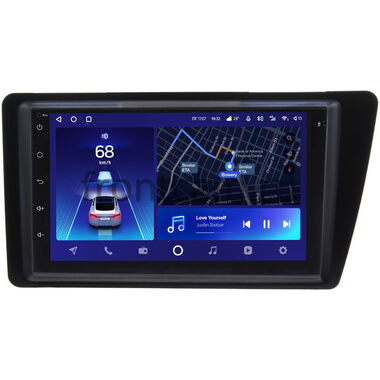 Honda Civic 7 2000-2006 (левый руль) Teyes CC2 PLUS 4/32 7 дюймов RP-HNCV03L-101 на Android 10 (4G-SIM, DSP)