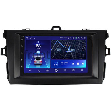 Toyota Corolla 10 2006-2013 (черная) Teyes CC2 PLUS 4/32 7 дюймов RP-TYCV14XB-47 на Android 10 (4G-SIM, DSP)