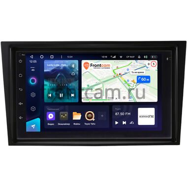 Opel Zafira B 2005-2014 (черная, с ребром) Teyes CC3 4/32 7 дюймов RP-11-028-213 на Android 10 (4G-SIM, DSP)