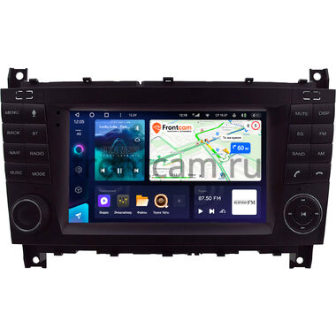 Mercedes-Benz C (w203), CLC, G (w463) 2004-2012 (оранжевая подсветка клавиш) Teyes CC3L 4/32 7 дюймов RP-2119-502 на Android 10 (DSP, AHD)