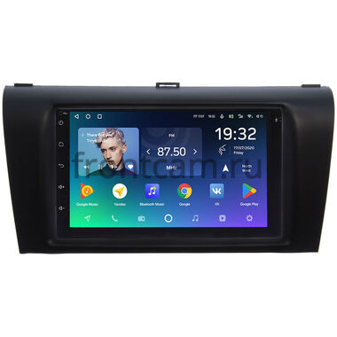 Mazda 3 (BK), Axela 2003-2009 (черная, глядкая) Teyes SPRO PLUS 4/64 7 дюймов RP-MZ3D-116 на Android 10 (4G-SIM, DSP)