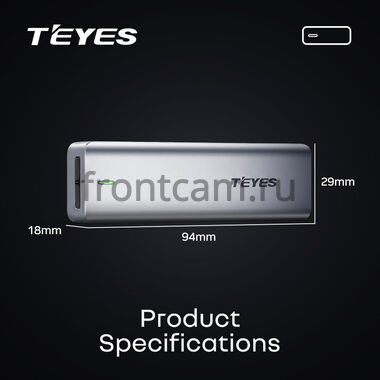 AHD раздельный DVR-блок Teyes для магнитол Teyes CC4 / CC4L