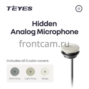 Аналоговый одноканальный микрофон в потолок Hidden Analog Microphone Teyes