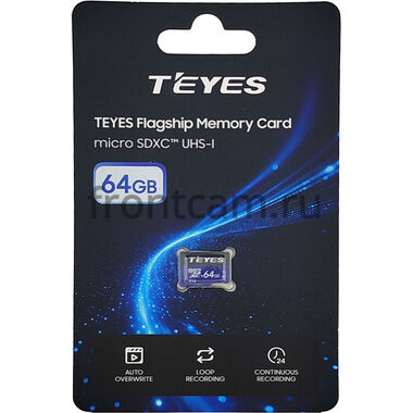 Teyes Flagship Memory Card MicroSDXC 64GB UHS-I