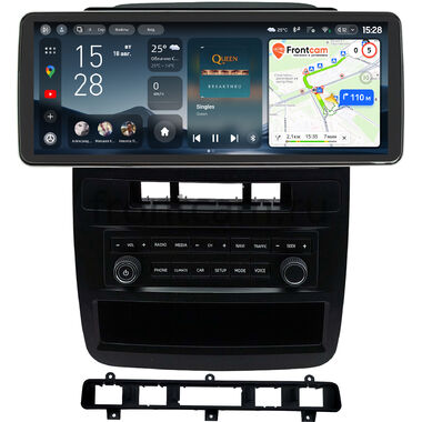 Volkswagen Touareg 2 NF 2010-2014 (для RCD 550, без обогрева руля и переднего стекла) Teyes CC4 Pro 12.3 12/256 Split System RM-0241 на Android 13 (4G-SIM, DSP, QLed)