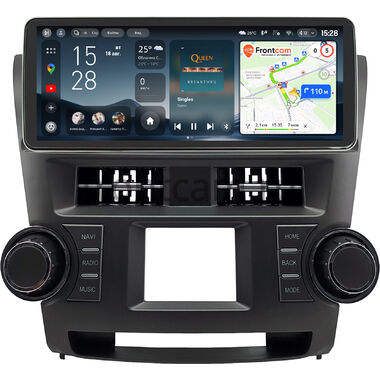 Toyota Highlander 2 (U40) 2007-2013 (Вид 1) Teyes CC4 12.3 8/128 RM-0528 на Android 14 (4G-SIM, DSP, QLed)