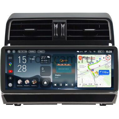 Toyota Land Cruiser Prado 150 2017-2024 Teyes CC4 12.3 6/64 RM-0636 на Android 14 (4G-SIM, DSP, QLed)