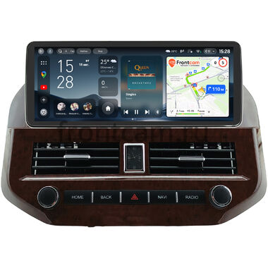 Mitsubishi Pajero 3, Montero 3 1999-2006 (под дерево) Teyes CC4 12.3 6/64 RM-0813 на Android 14 (4G-SIM, DSP, QLed)