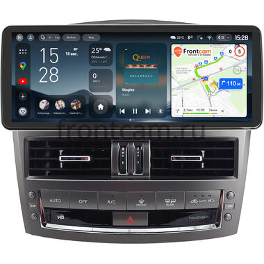 Lexus IS 2 2005-2008 (любая комплектация), IS 2 2008-2013 (для авто без NAVI) (Тип A) Teyes CC4 Pro 12.3 12/256 Split System RM-0884 на Android 13 (4G-SIM, DSP, QLed)
