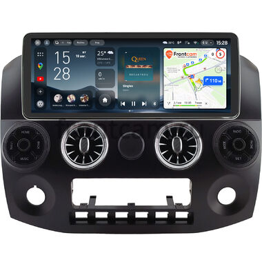 GAZ Газел Бизнес (Gazele Business) (черная, матовая) Teyes CC4 Pro 12.3 8/128 Split System RM-1469 на Android 13 (4G-SIM, DSP, QLed)
