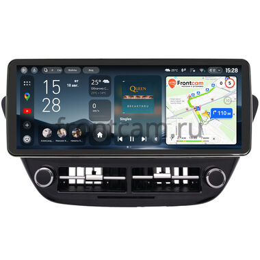Hyundai Solaris 2 2017-2020 (черная глянцевая) Teyes CC4 Pro 12.3 8/128 Split System RM-1582 на Android 13 (4G-SIM, DSP, QLed)