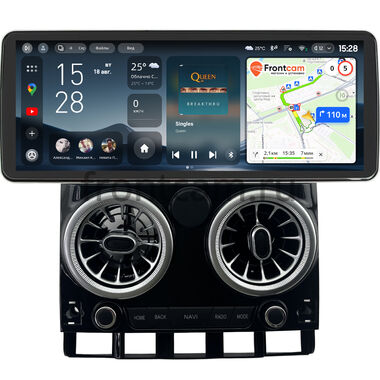 Volkswagen Touareg 2002-2010 (глянцевая) Teyes CC4 Pro 12.3 8/128 Split System RM-1640 на Android 13 (4G-SIM, DSP, QLed)
