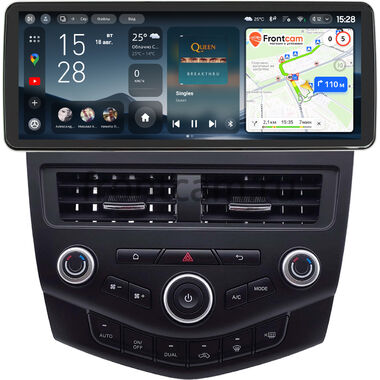 Honda Accord 7 2002-2008 Teyes CC4 Pro 12.3 12/256 Split System RM-2286 на Android 13 (4G-SIM, DSP, QLed)