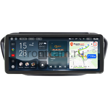 Lada Vesta (NG) 2022-2026, Aura 2024-2026 (черная, матовая) Teyes CC4 12.3 8/128 RM-9-9820 на Android 14 (4G-SIM, DSP, QLed)
