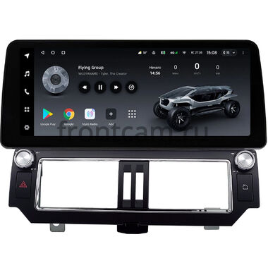 Toyota Land Cruiser Prado 150 (2013-2017) 12,3 дюйма Teyes LUX ONE 4/32 RM-3047 на Android 10 (4G-SIM, 4/32, DSP, QLed) BMW Style