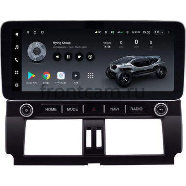 Toyota Land Cruiser Prado 150 (2013-2017) 12,3 дюйма Teyes LUX ONE (Round Corner) 4/32 RM-0074 на Android 10 (4G-SIM, 4/32, DSP, QLed) Mercedes Style