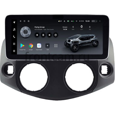 Toyota RAV4 3 (XA30) 2005-2016 12.3 дюйма Teyes LUX ONE (Round Corner) 6/128 RM-0213 на Android 10 (4G-SIM, 6/128, DSP, QLed) Mercedes Style